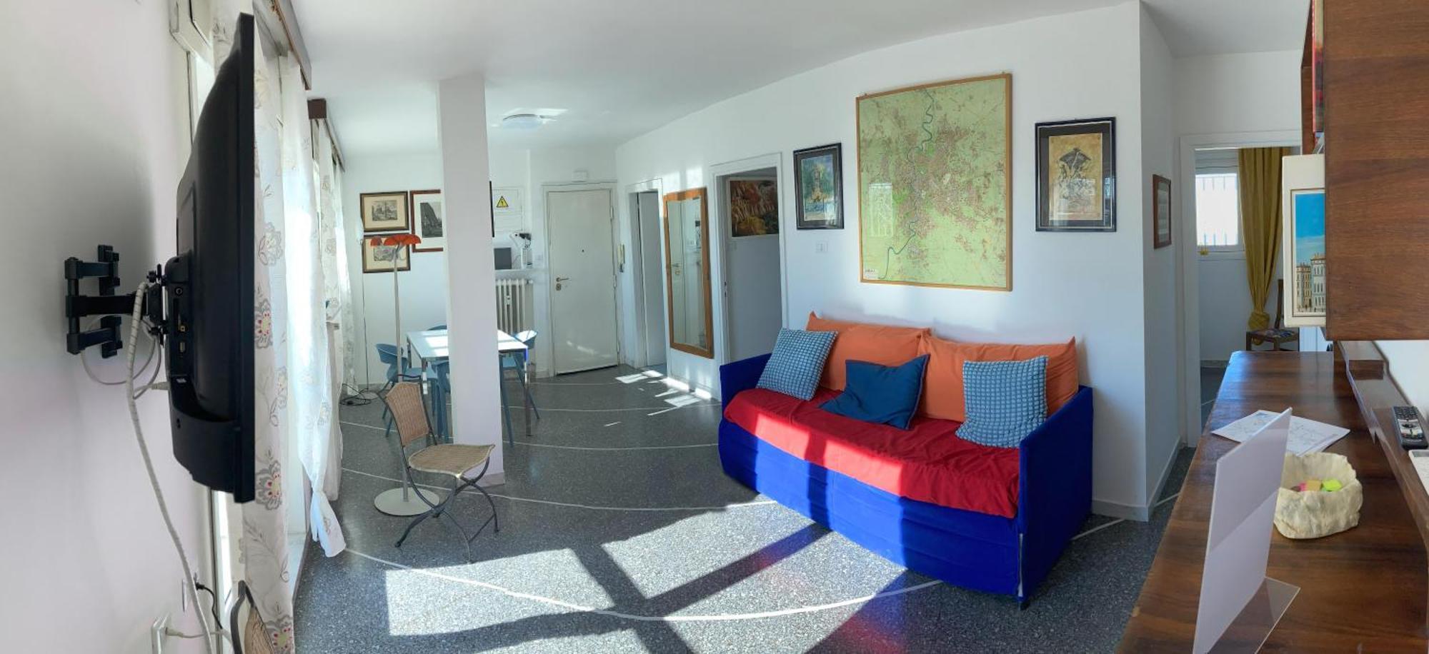 Apartment Attico Panoramico Stazione Tiburtina Rom